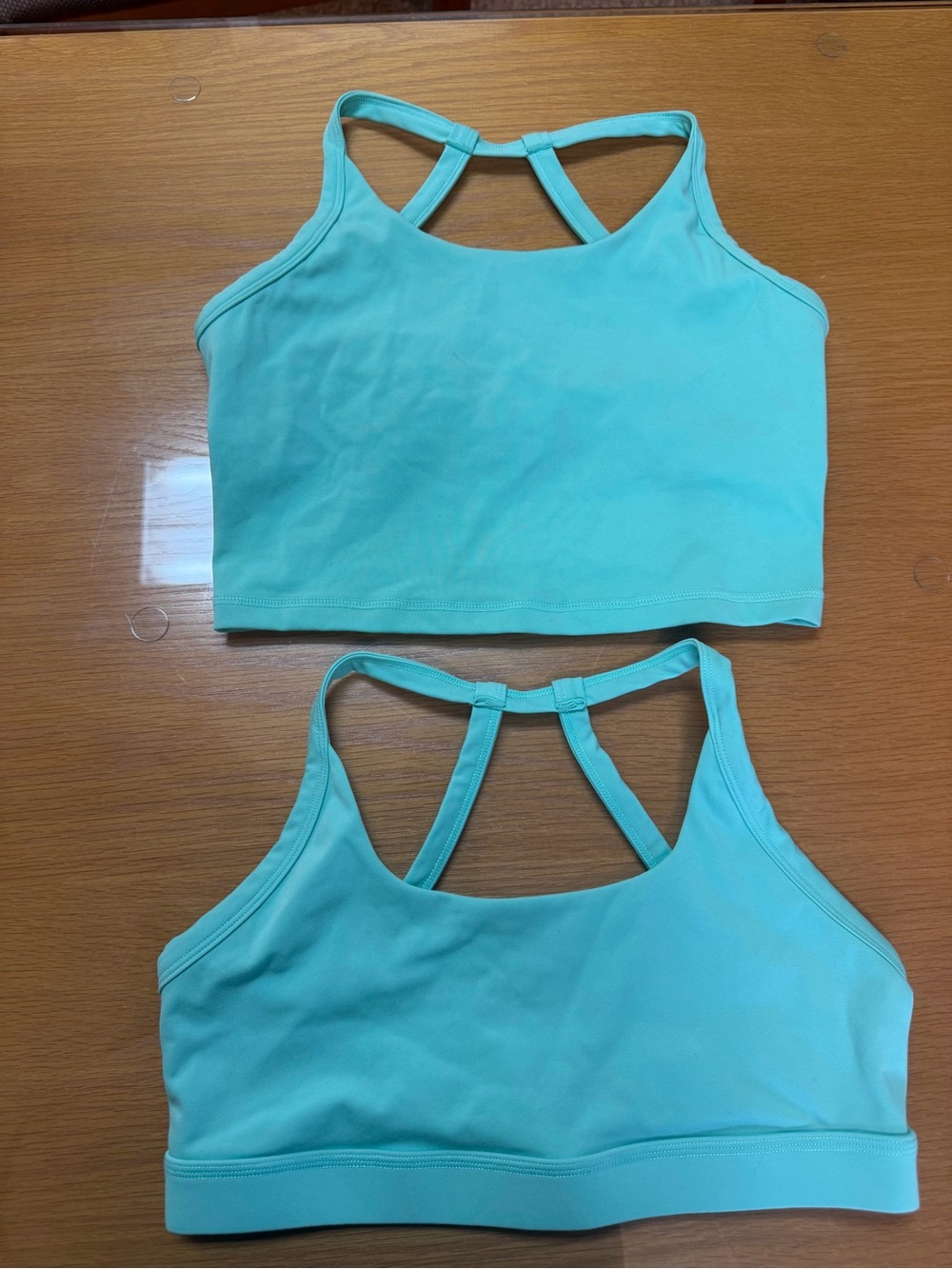 Weylyn sea glass crop top & bra bundle - size medium -
